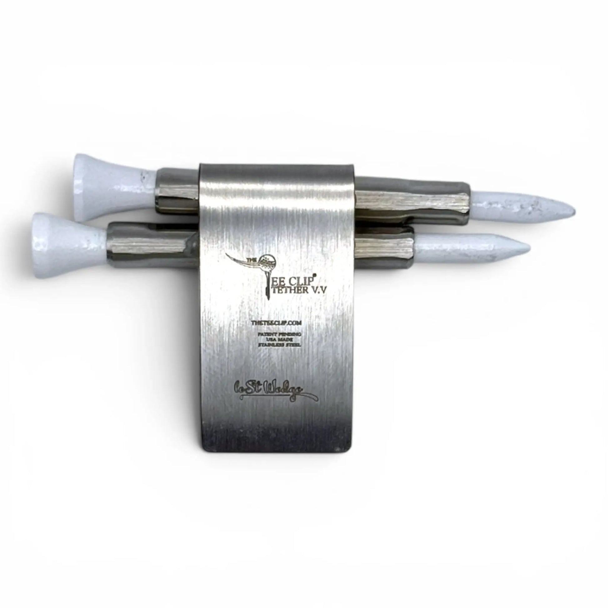 PREORDER: The Tee Clip® Tether V.V – Patent Pending Belt & Waistband Golf Tee Holder The Tee Clip
