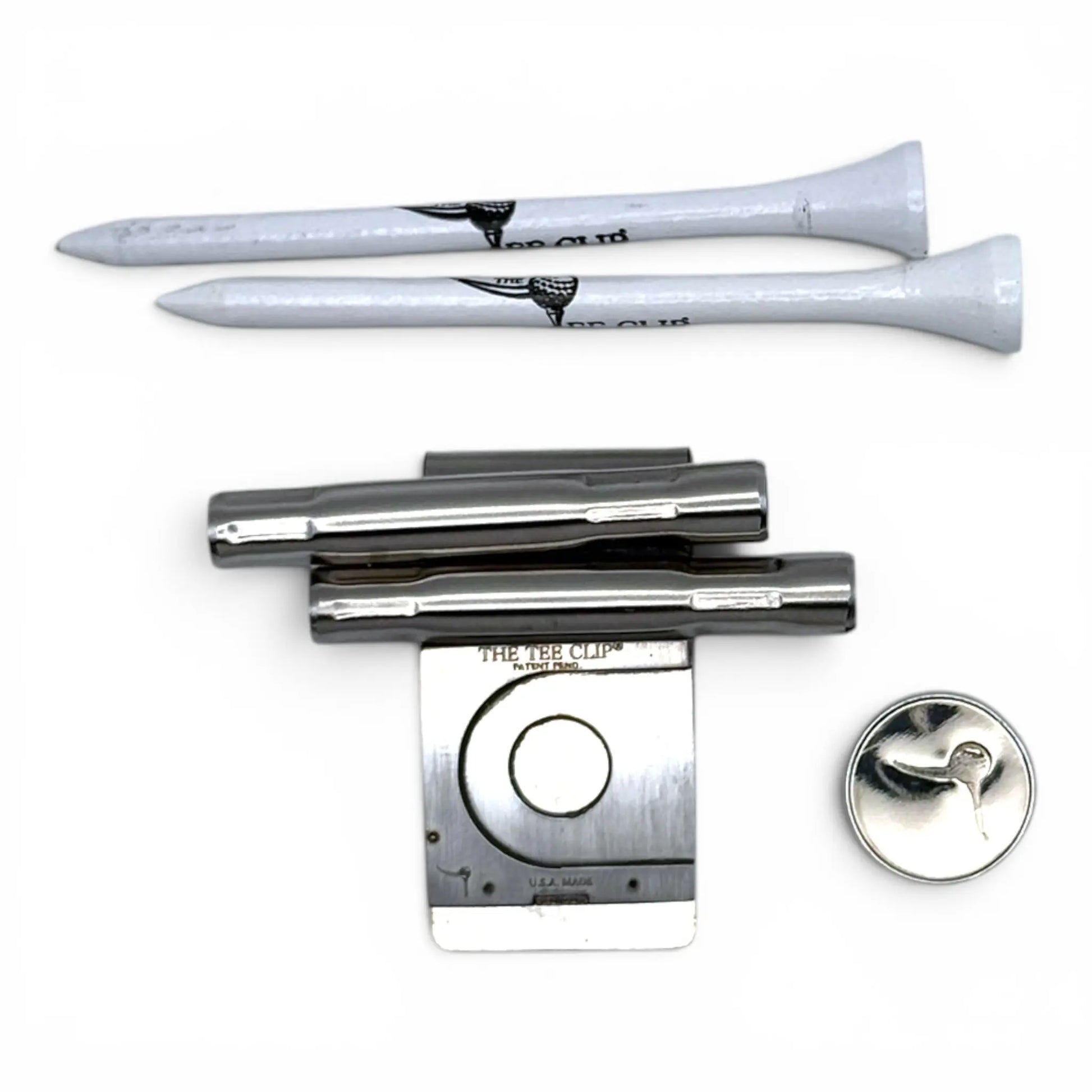 PREORDER: The Tee Clip® Tether V.V – Patent Pending Belt & Waistband Golf Tee Holder The Tee Clip