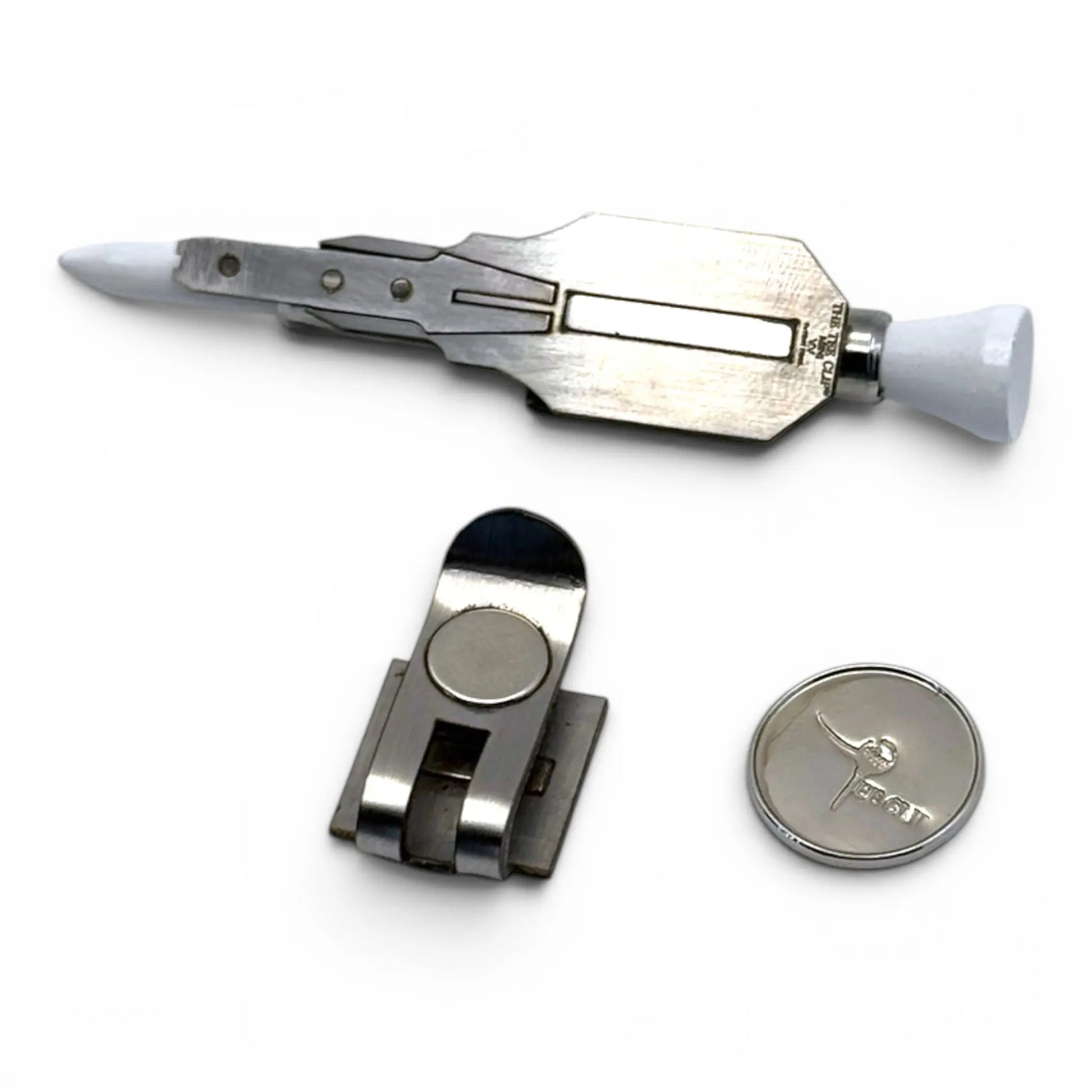 PREORDER: The Tee Clip® MINI V.V – Patent Pending Compact Magnetic Golf Multi-Tool System The Tee Clip
