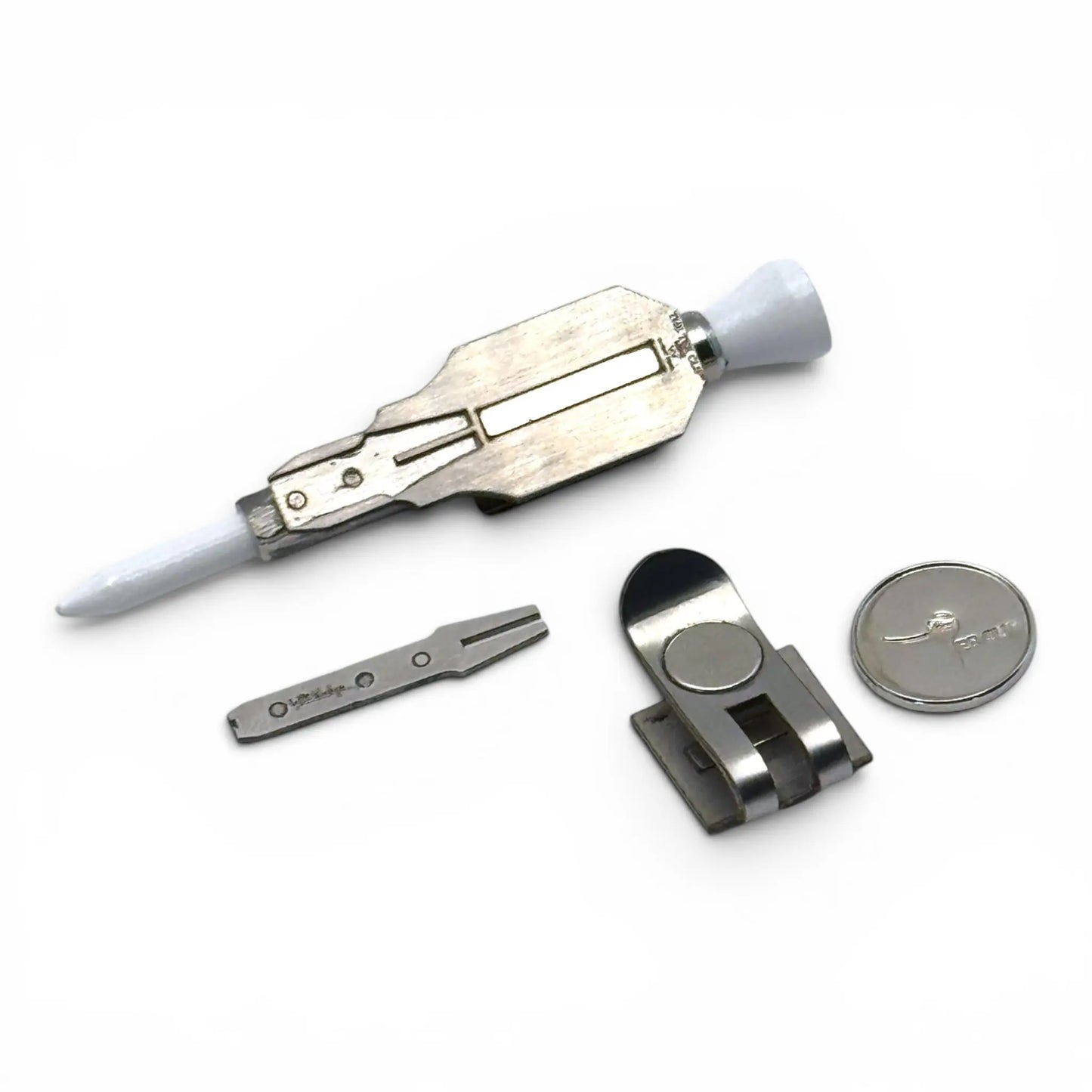PREORDER: The Tee Clip® MINI V.V – Patent Pending Compact Magnetic Golf Multi-Tool System The Tee Clip