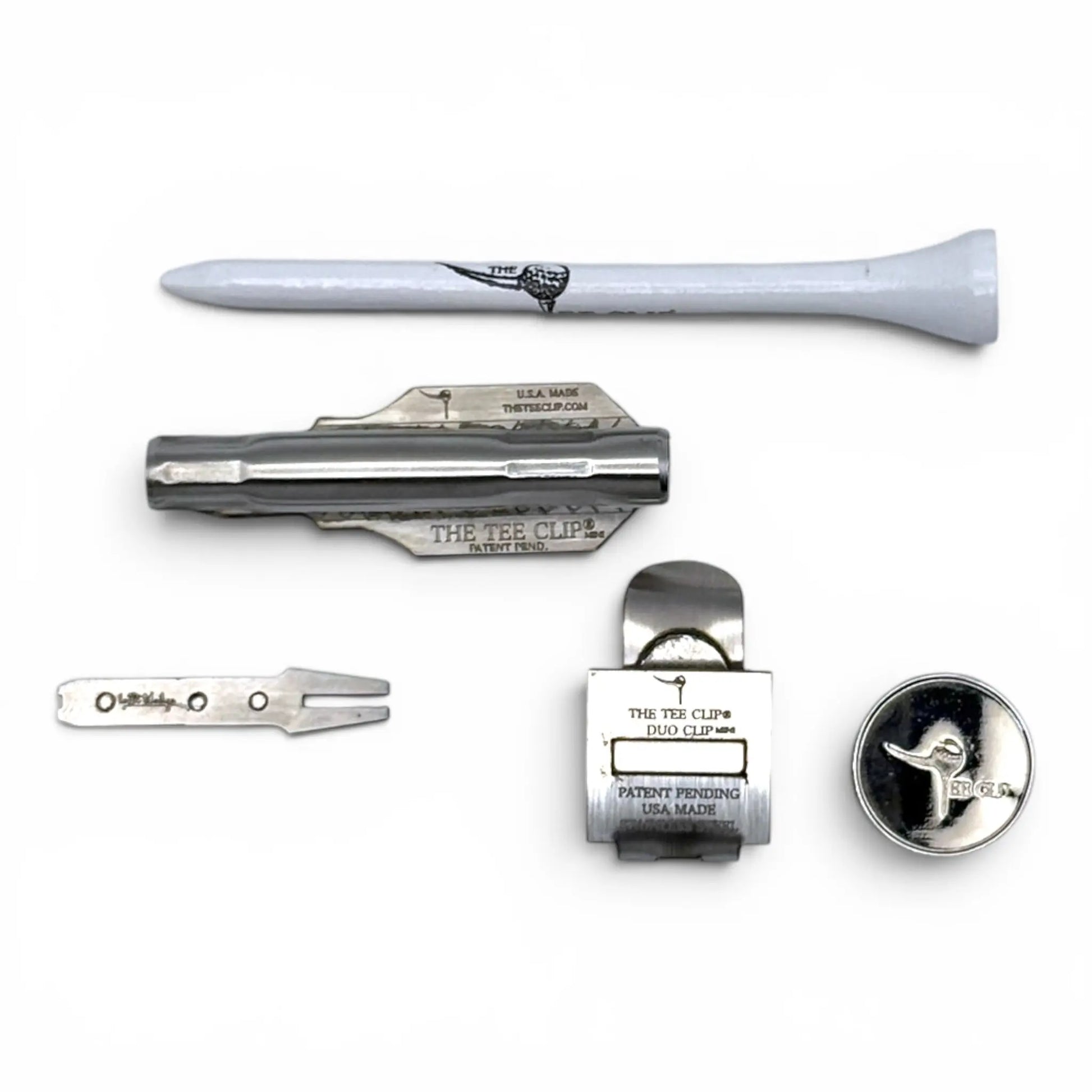 PREORDER: The Tee Clip® MINI V.V – Patent Pending Compact Magnetic Golf Multi-Tool System The Tee Clip