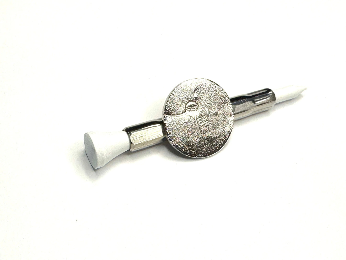 The Tee Clip® MINI: USA Made | Magnetic Golf Multi Tool - Golf Tee Holder, Ball Marker, Putting Alignment & Divot Repair Lost Wedge™