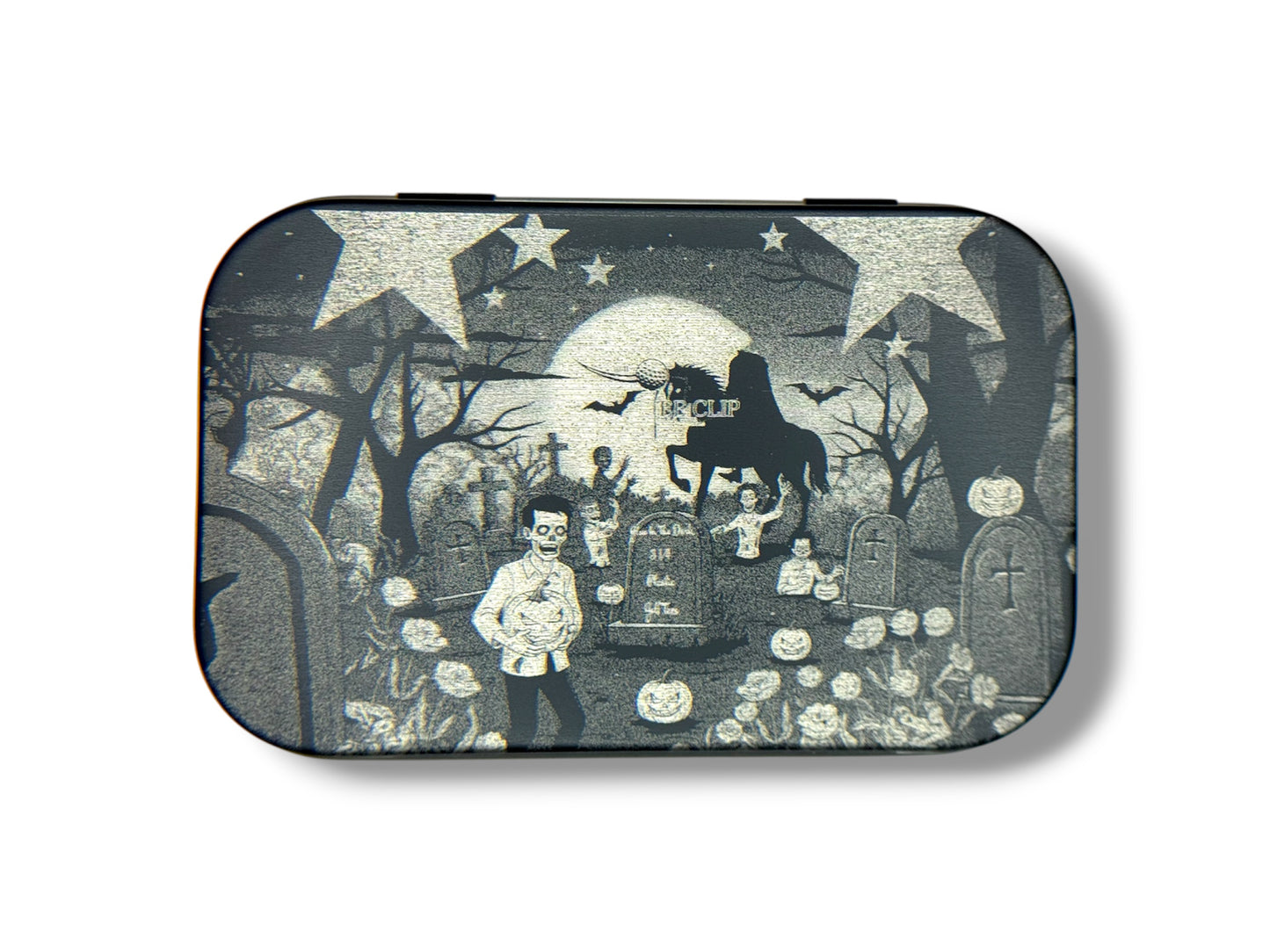 Limited Edition - 10PK Glow In The Dark 3D Printed Plastic Tees w/ Limited Edition Collectible Tin