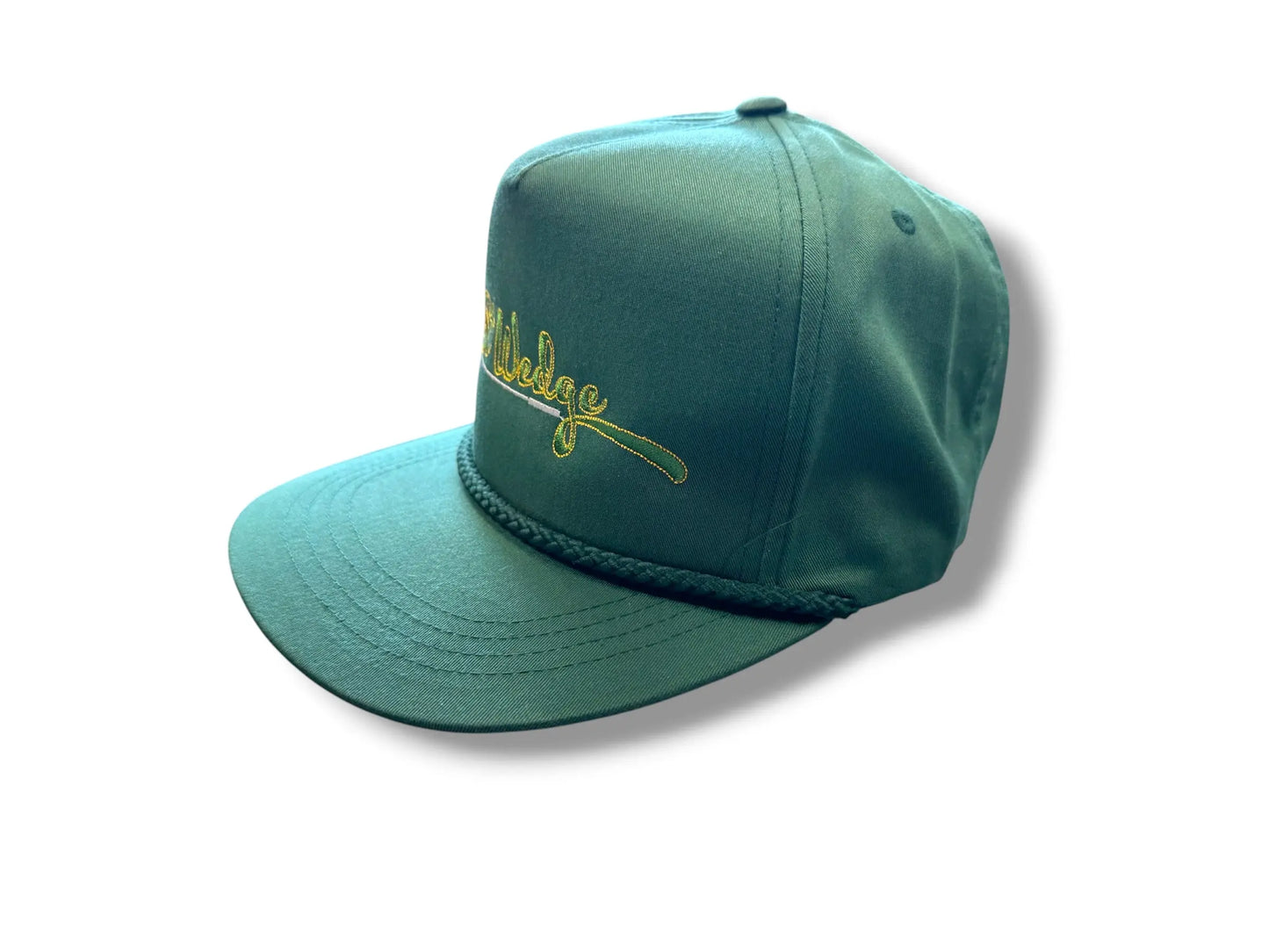 Lost Wedge™ Official Logo Retro Golf Hat Spruce Green Lost Wedge™
