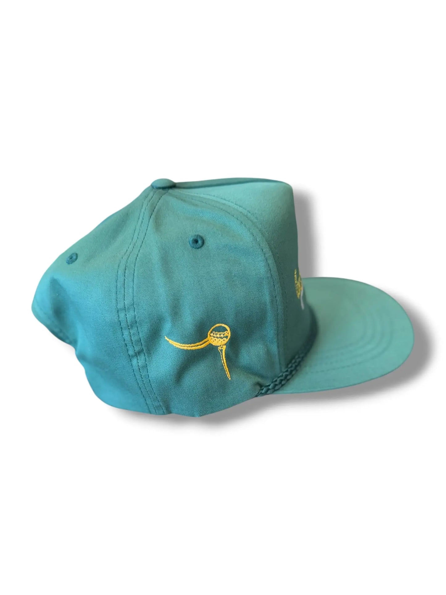Lost Wedge™ Official Logo Retro Golf Hat Spruce Green Lost Wedge™