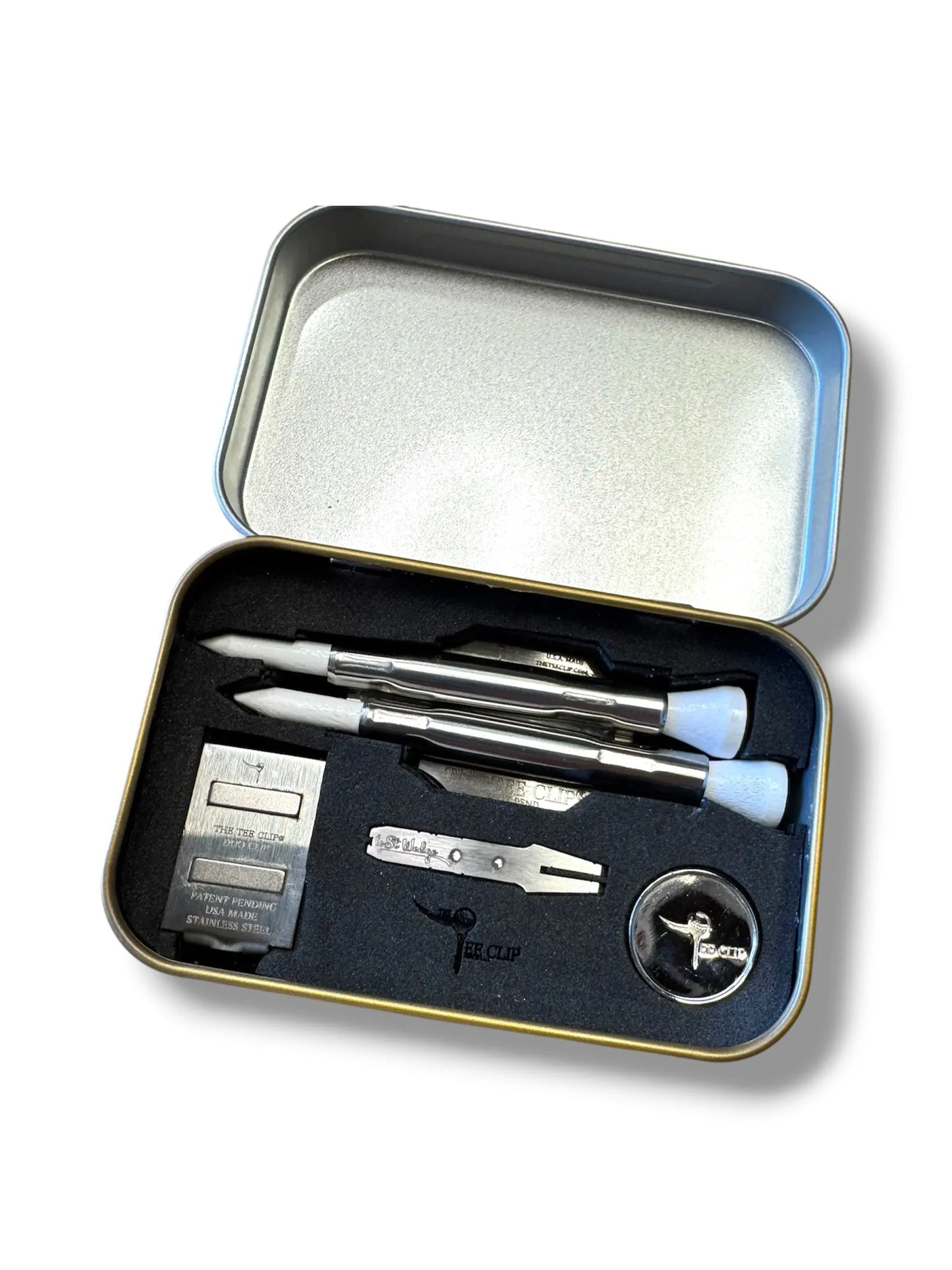 PREORDER: The Tee Clip® V.V Premium Kit – Patent Pending Magnetic Golf Multi-Tool System The Tee Clip
