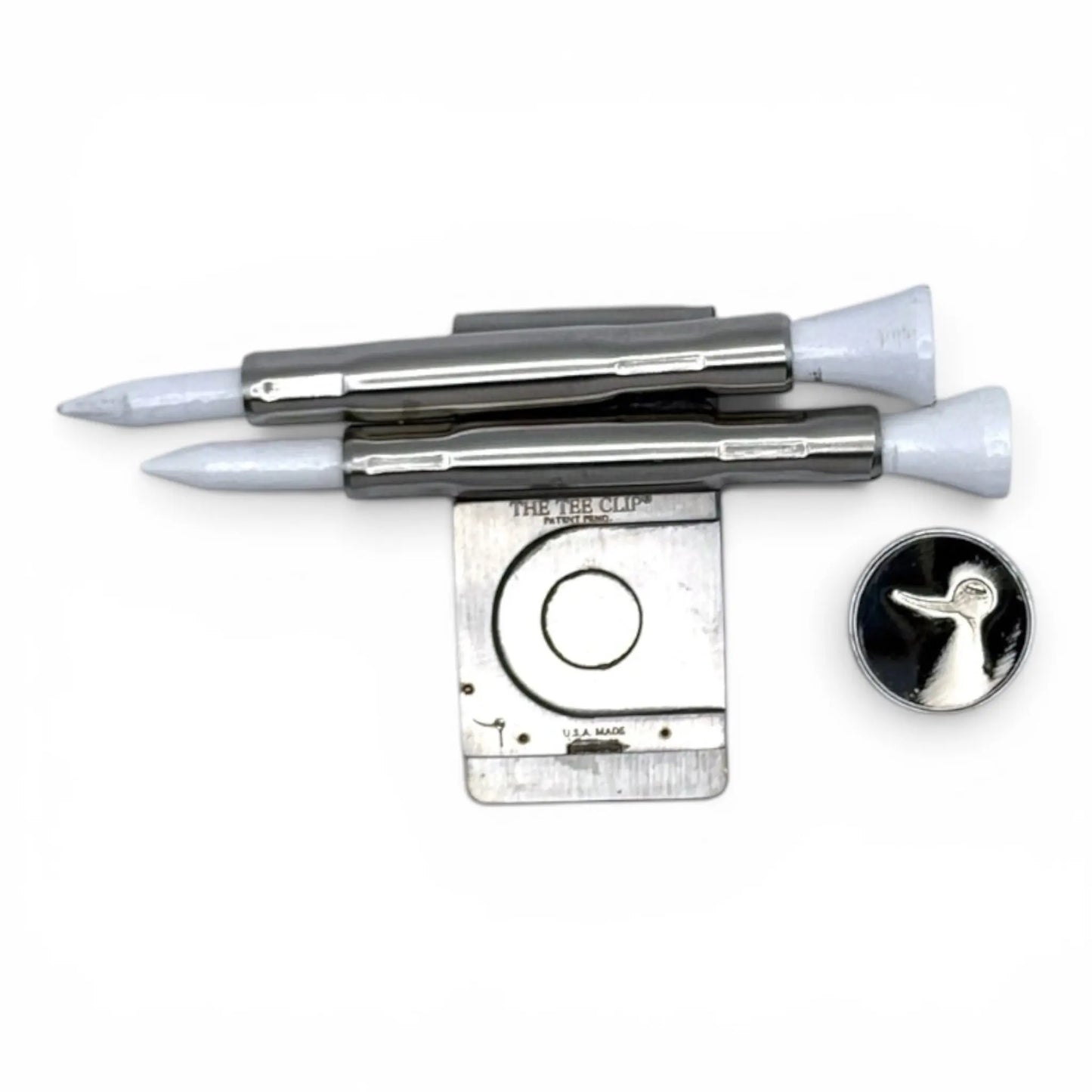 PREORDER: The Tee Clip® Tether V.V – Patent Pending Belt & Waistband Golf Tee Holder The Tee Clip