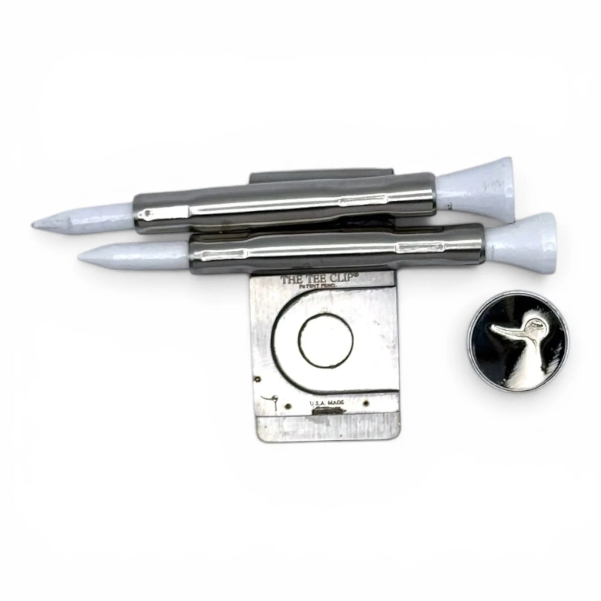 PREORDER: The Tee Clip® Tether V.V – Patent Pending Belt & Waistband Golf Tee Holder The Tee Clip